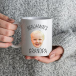 Custom Baby Face Grandma Grandpa Baby Picture Mug<br><div class="desc">Custom Baby Face Grandma Grandpa Baby Picture Mug</div>