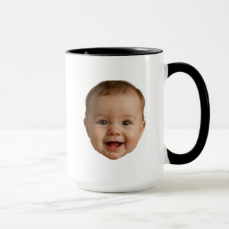 Custom Baby Face Grandpa Gift Dad Birthday Gift Mug