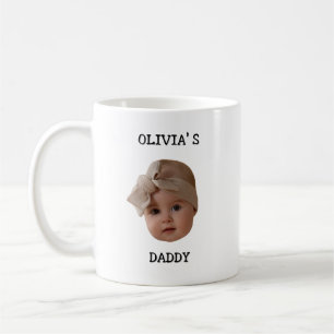 Custom Baby Face Mother's Day Fathers Day Child  Coffee Mug
