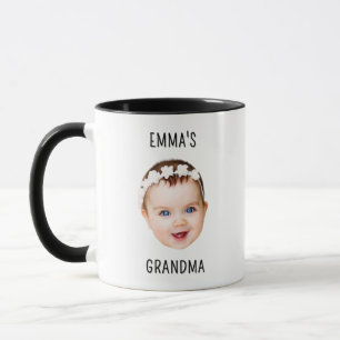 Custom Baby Face Mothers Day Gift for Dad / Mom Mug