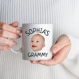 Custom Baby Face Mug, Baby Photo Coffee Mug