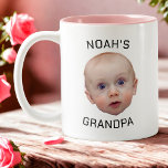 Custom Baby Face mug | Custom Baby Photo Mug<br><div class="desc">Custom Baby Face Coffee Mug, Replace the face of this baby with your favourite photo (make sure to crop as much to the face as possible and use an app to remove the background) and personalize this funny mug with your kid, husband, or boyfriend on it! Also a fun and...</div>