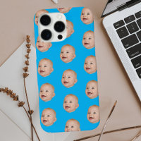 Custom Baby Face Pattern Personalized Baby Photo