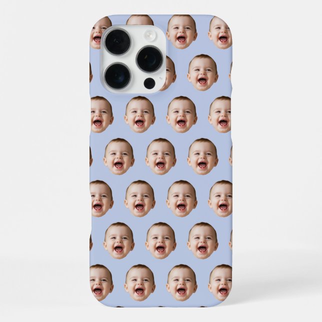 Custom Baby Face Personalized iPhone Case (Back)