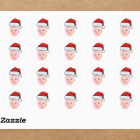 Custom Baby Face Photo Santa Hat Christmas