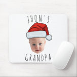 Custom Baby Face Santa Hat Christmas Photo Mouse Pad<br><div class="desc">Custom Baby Face Santa Hat Christmas Photo, Replace the face of this baby with your favourite photo (make sure to crop as much to the face as possible and use an app to remove the background) and personalize this funny Christmas Holiday gift with your kid, husband, or boyfriend on it!...</div>