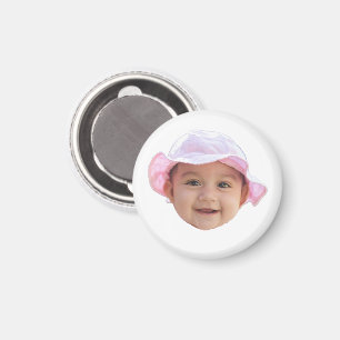 Custom Baby Photo, Baby Photo Face Magnet