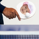 Custom Baby Photo, Baby Photo Face Ping Pong Paddle<br><div class="desc">Custom Baby Photo Face</div>