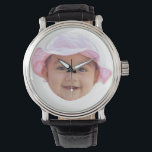 Custom Baby Photo, Baby Photo Face Watch<br><div class="desc">Custom Baby Photo Face</div>