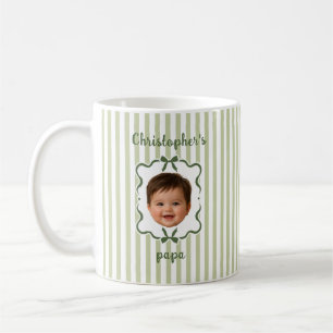Custom Baby Photo Coffee Mug For Dad