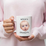 Custom Baby Photo Mug | Custom Baby Face mug<br><div class="desc">Custom Baby Face Coffee Mug, Replace the face of this baby with your favourite photo (make sure to crop as much to the face as possible and use an app to remove the background) and personalize this funny mug with your kid, husband, or boyfriend on it! Also a fun and...</div>