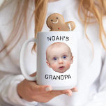 Custom Baby Photo Mug | Custom Baby Face mug<br><div class="desc">Custom Baby Face Coffee Mug, Replace the face of this baby with your favourite photo (make sure to crop as much to the face as possible and use an app to remove the background) and personalize this funny mug with your kid, husband, or boyfriend on it! Also a fun and...</div>