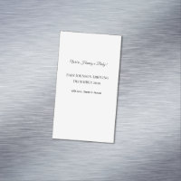 Custom Baby Reveal Card