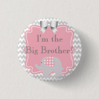 Custom Baby Shower Party I'm the Big Bro Button
