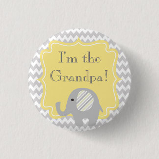Custom Baby Shower Party I'm the Grandpa Button