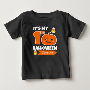 Custom Baby's 1st Halloween Shirt - Add Name