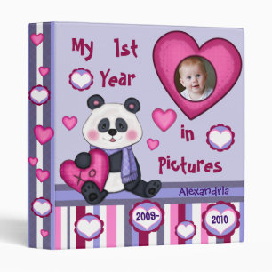 Custom Baby's 1st Year Photo Binder Scrapbook