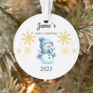 Custom Baby's First Christmas Baubles,Custom Keeps Ornament