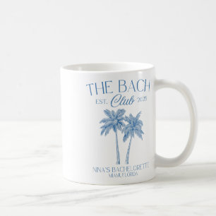 Custom Bachelorette Party Beach Bridal 2025  Coffee Mug