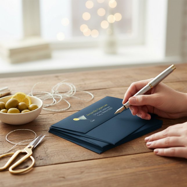 Custom Bachelorette Party Envelope with Margarita (Creator Uploaded)