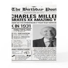 Custom Back in 1931 Newspaper Birthday Card, Trend