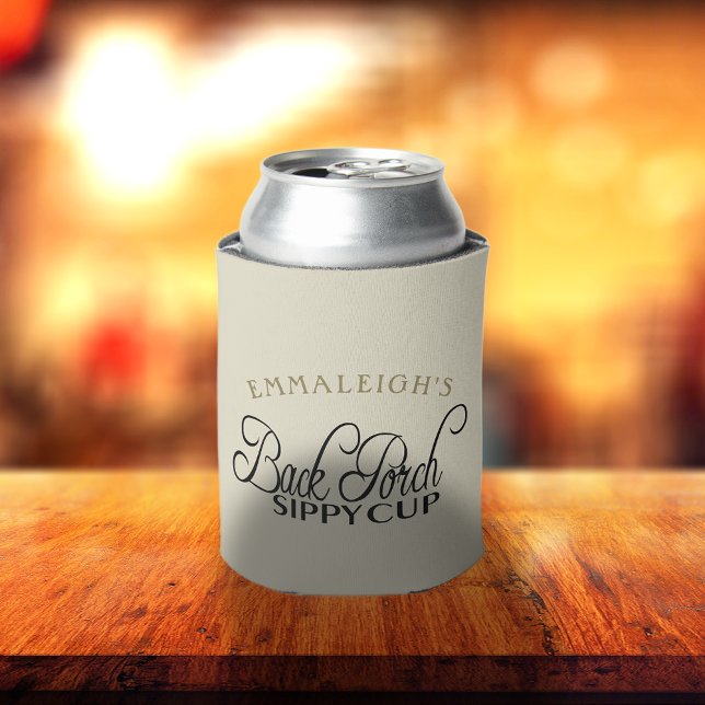 Custom Back Porch Sippy Cup Can Cooler (Creator Uploaded)