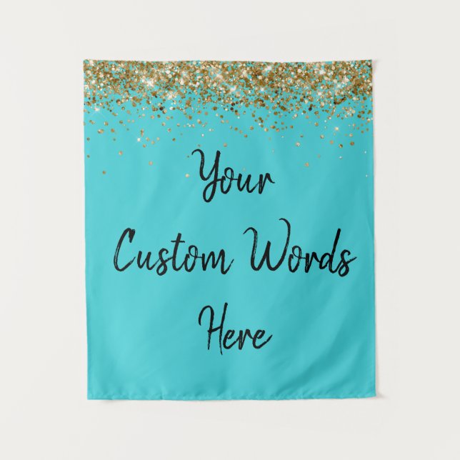 Custom Backdrop Personalized Photo Booth Back drop Tapestry (Front)
