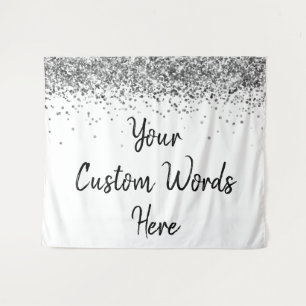 Custom Backdrop Personalized Photobooth Birthday Tapestry