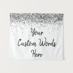 Custom Backdrop Personalized Photobooth Birthday Tapestry