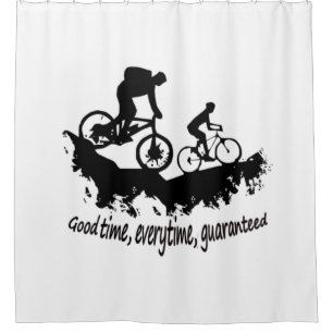 Custom Background Colour Mountain Biking Quote