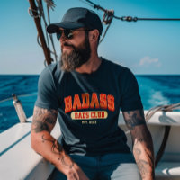 Custom Badass Dad Club Retro Cool Trendy Fun