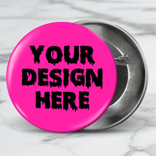 Custom Badge Personalised Logo Promotional charity 2 Inch Round Button