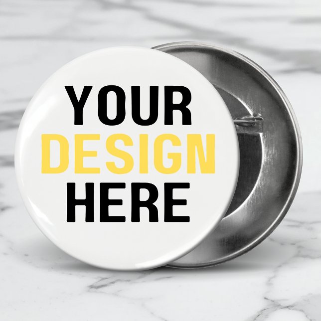 Custom Badge Personalized Logo Image Gift Business 3 Inch Round Button (Creator Uploaded)