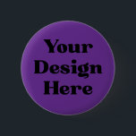 Custom Badge, Personalized Logo | Promotional Char 2 Inch Round Button<br><div class="desc">Create your own unique pin with this customizable button! Whether you're promoting a cause, celebrating an event, or showing off your art or logo, this "Your Design Here" template is the perfect canvas. Ideal for events, parties, campaigns, businesses, or everyday flair. Just upload your design, add text or graphics, and...</div>