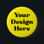 Custom Badge, Personalized Logo | Promotional Char 2 Inch Round Button<br><div class="desc">Create your own unique pin with this customizable button! Whether you're promoting a cause, celebrating an event, or showing off your art or logo, this "Your Design Here" template is the perfect canvas. Ideal for events, parties, campaigns, businesses, or everyday flair. Just upload your design, add text or graphics, and...</div>