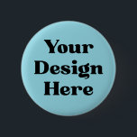 Custom Badge, Personalized Logo | Promotional Char 2 Inch Round Button<br><div class="desc">Create your own unique pin with this customizable button! Whether you're promoting a cause, celebrating an event, or showing off your art or logo, this "Your Design Here" template is the perfect canvas. Ideal for events, parties, campaigns, businesses, or everyday flair. Just upload your design, add text or graphics, and...</div>