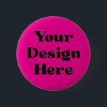 Custom Badge, Personalized Logo | Promotional Char 2 Inch Round Button<br><div class="desc">Create your own unique pin with this customizable button! Whether you're promoting a cause, celebrating an event, or showing off your art or logo, this "Your Design Here" template is the perfect canvas. Ideal for events, parties, campaigns, businesses, or everyday flair. Just upload your design, add text or graphics, and...</div>