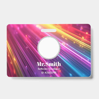Custom Badges Business Card