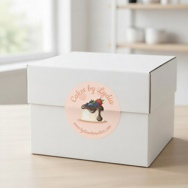 Custom Bakery Business Sticker  (Creator Uploaded)