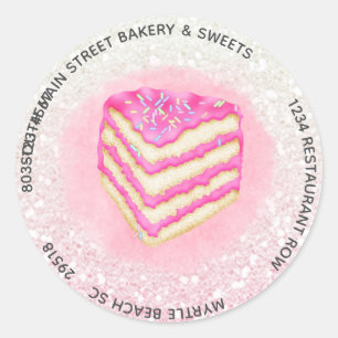 Custom Bakery Business Stickers