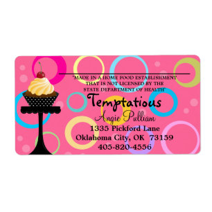 CUSTOM BAKERY LABEL