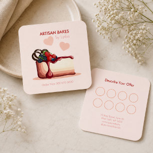 Custom Bakery Loyalty Card