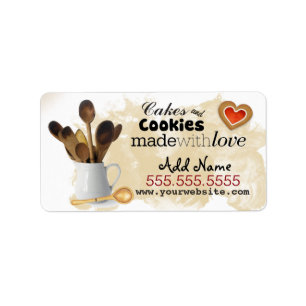 Custom Baking Business Labels