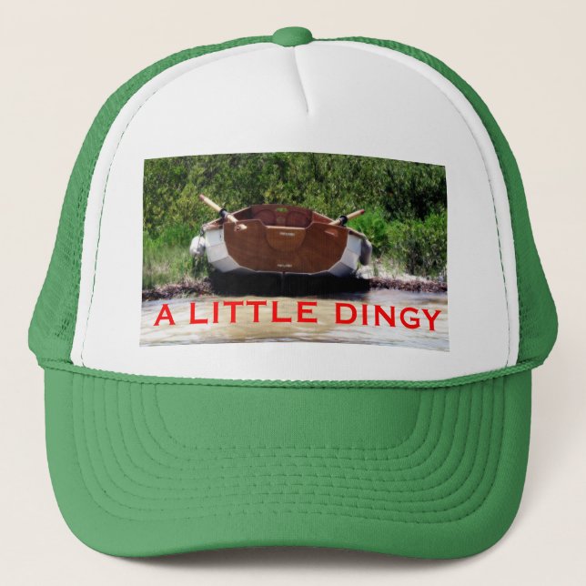 Custom Ball Cap w A Little Dinghy  (Front)