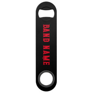 Custom Band Merch Bar Key
