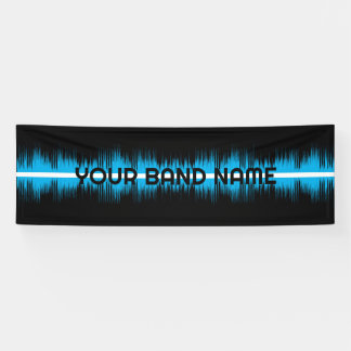 Custom Band Merch DJ Rock Show Music Gig Banner