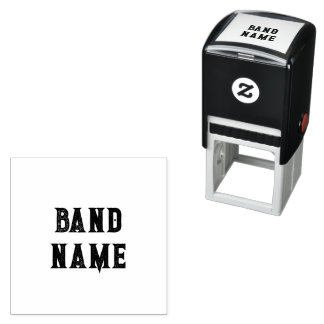 Custom Band Merch Self-inking Stamp