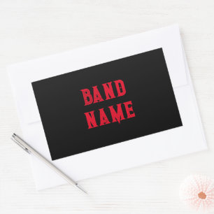 Custom Band Merch Sticker