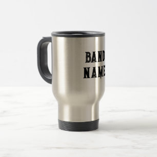 Custom Band Merch Travel Mug