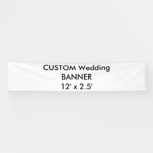 Custom Banner 12' x 2.5'